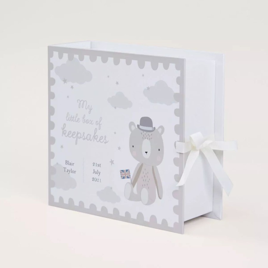 Furniture My 1st Years Photo Frames & Keepsakes | Personalised Little London Baby Keepsake Drawers