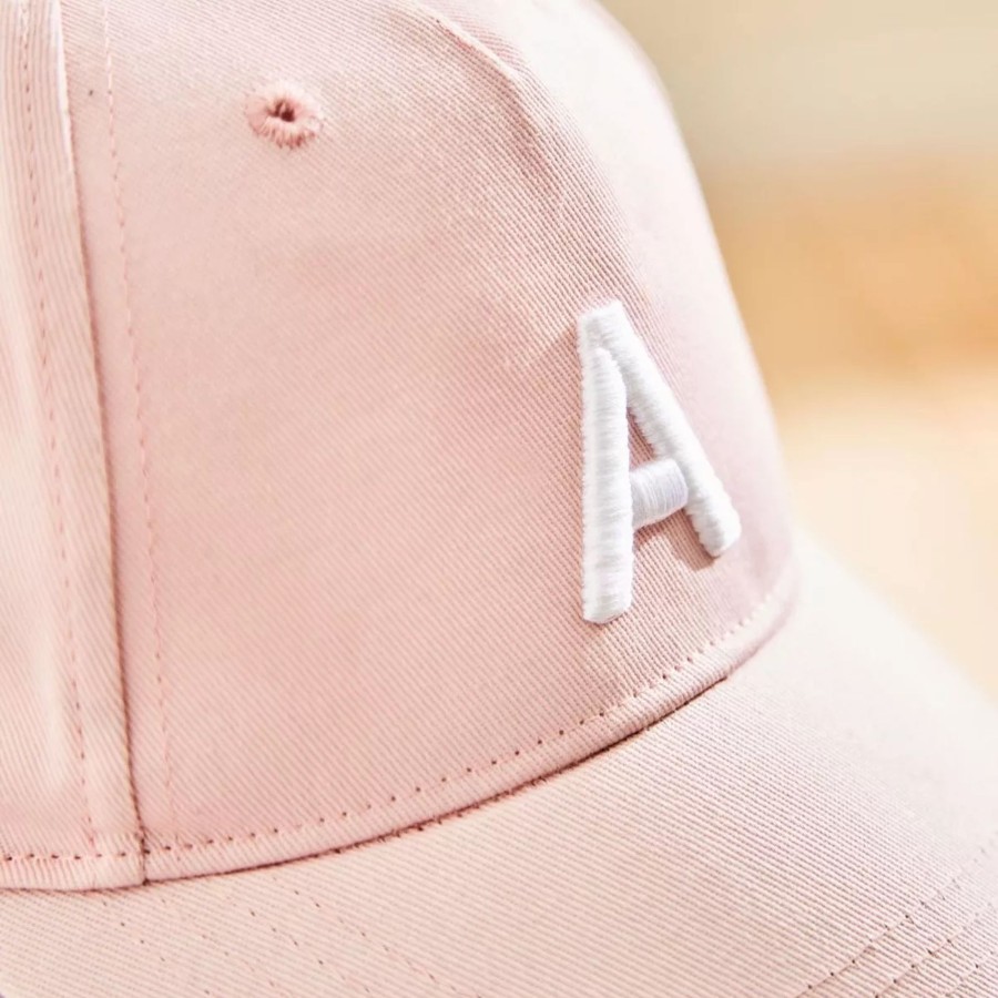 Kids (2-7Yrs) My 1st Years Kids Hats & Gloves | Pink Baseball Cap - Initial