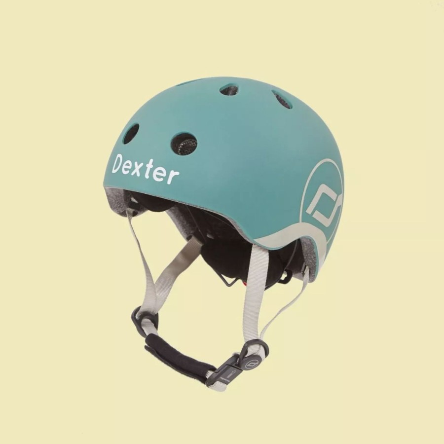 Toys & Books Banwood Scooters & Bikes | Personalised Scoot And Ride Forest Green Helmet Xxs-S