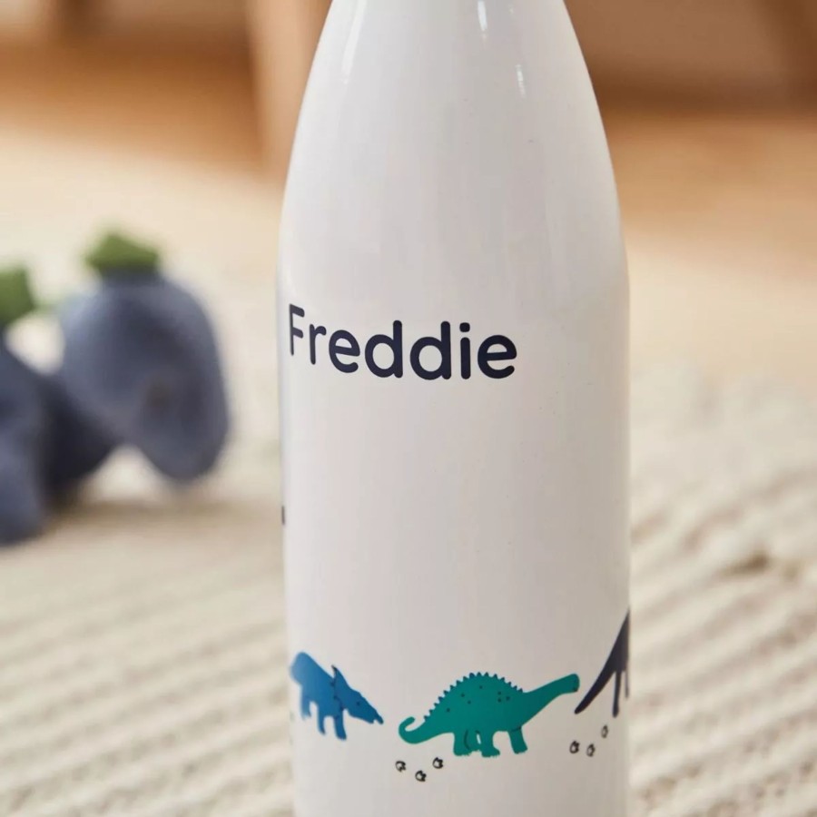 Kids (2-7Yrs) My 1st Years Kids Backpacks | Personalised 500Ml Dinosaur Design Water Bottle