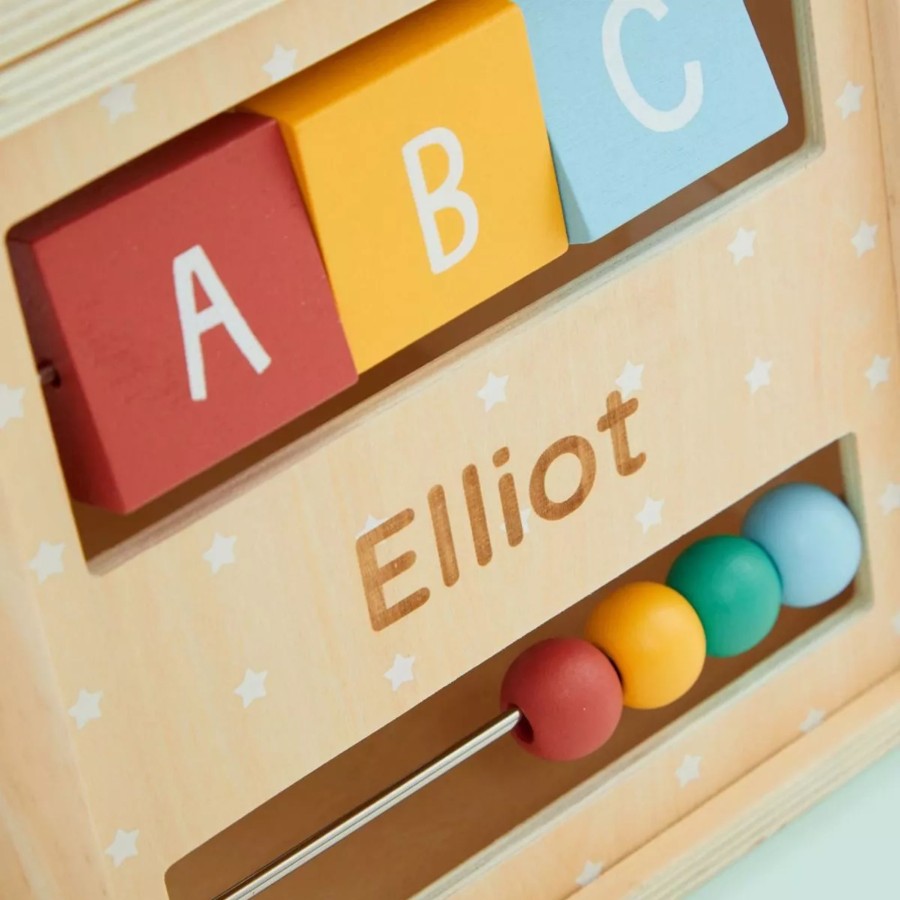 Toys & Books My 1st Years Activity Cubes & Tables | Personalised Colourful Wooden Activity Cube