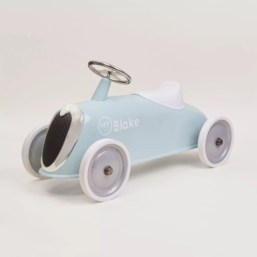 Toys & Books Baghera Ride Ons & Rockers | Personalised Baby Blue Baghera Ride On Toy