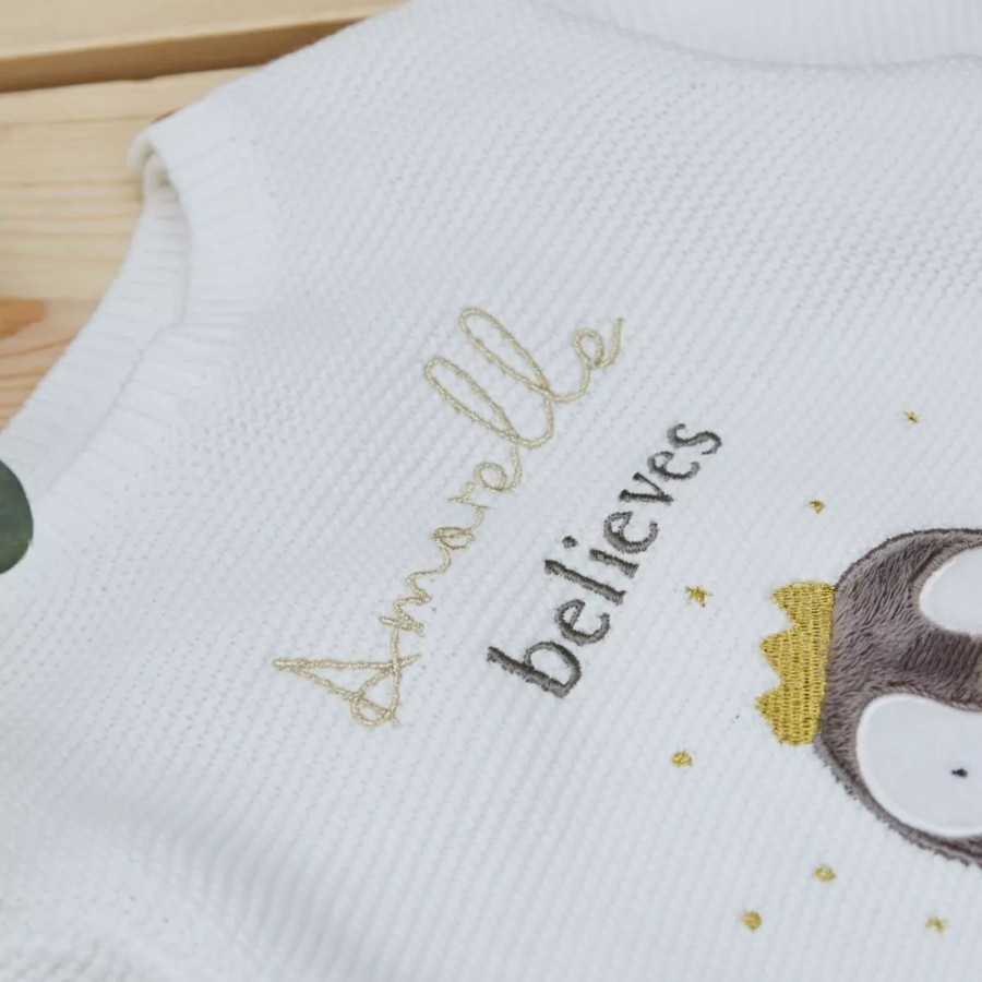 Kids (2-7Yrs) My 1st Years Kids Outfits | Personalised Penguin Christmas Jumper