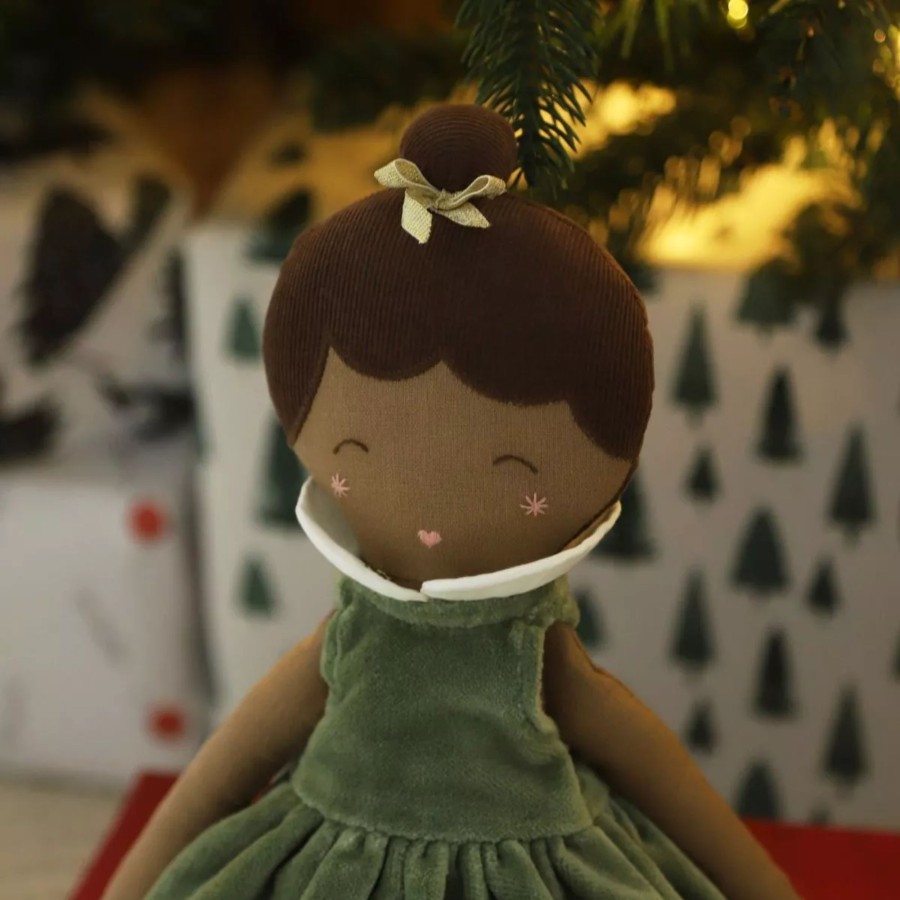 Toys & Books My 1st Years Dolls & Accessories | Personalised Avery Row Ballerina Christmas Doll