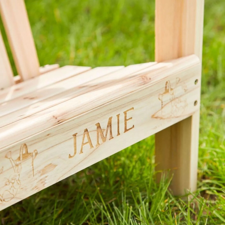 Furniture My 1st Years Outdoor Furniture | Personalised Peter Rabbit Wooden Deck Chair