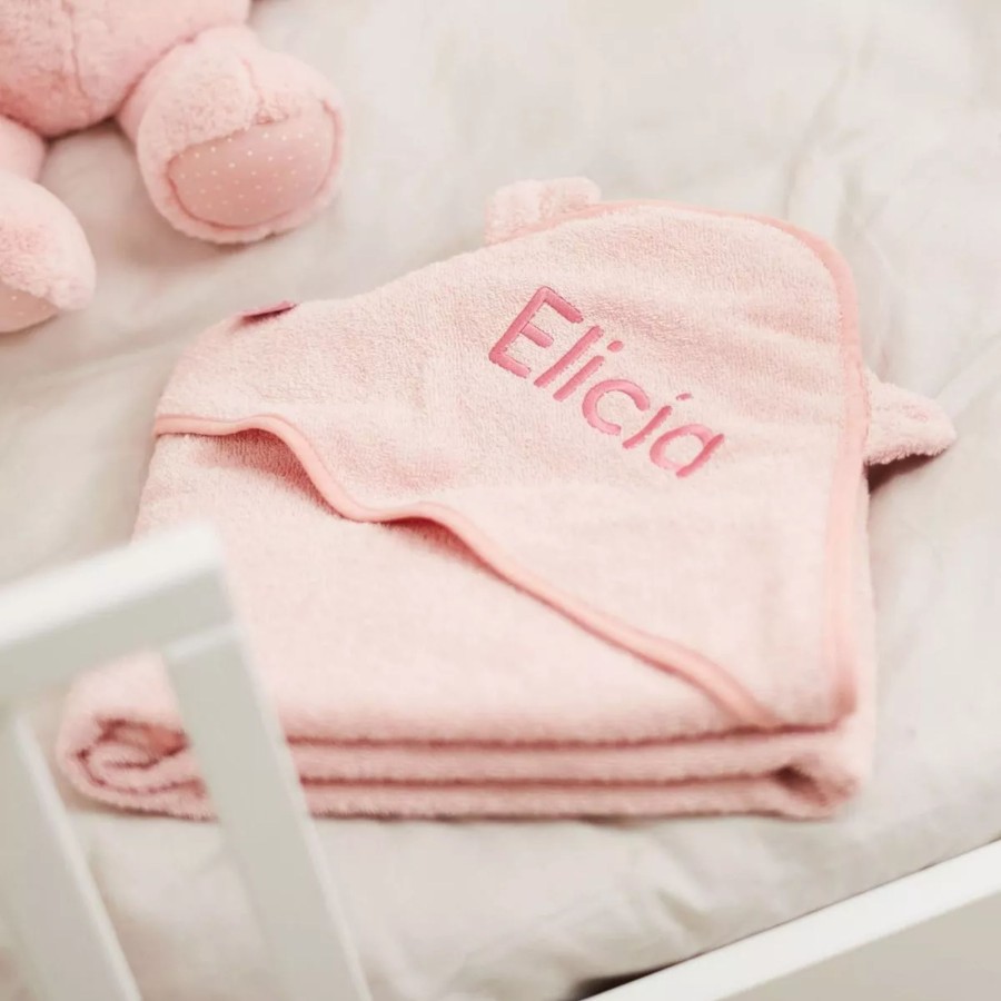 Baby (0-24 Mos) My 1st Years Baby Towels | Personalised Pink Hooded Towel Small Large