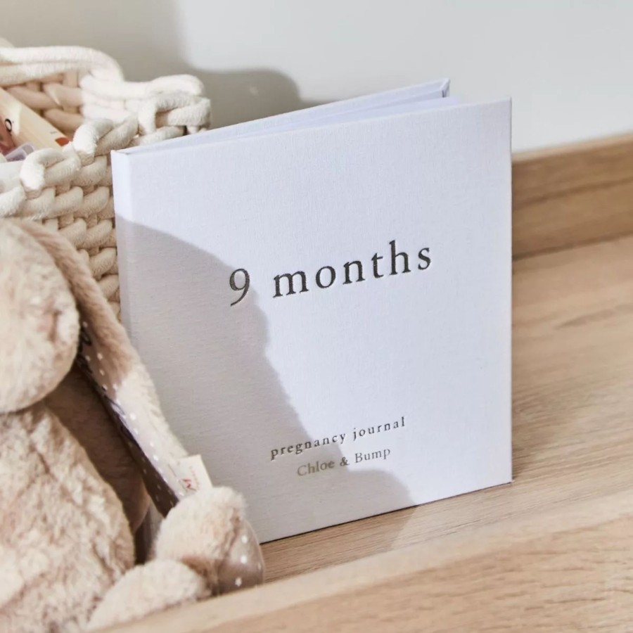 Furniture My 1st Years Photo Frames & Keepsakes | Personalised 9 Month Pregnancy Journal