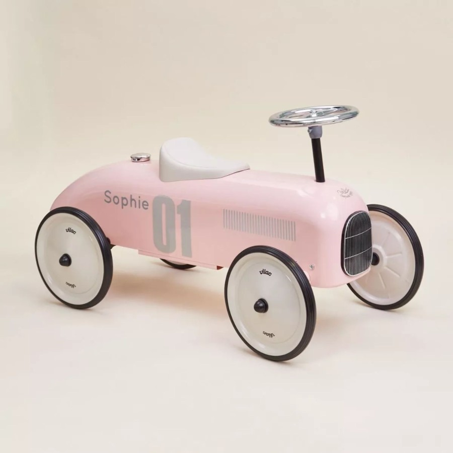 Toys & Books My 1st Years Ride Ons & Rockers | Personalised Pink Vilac Ride On Toy