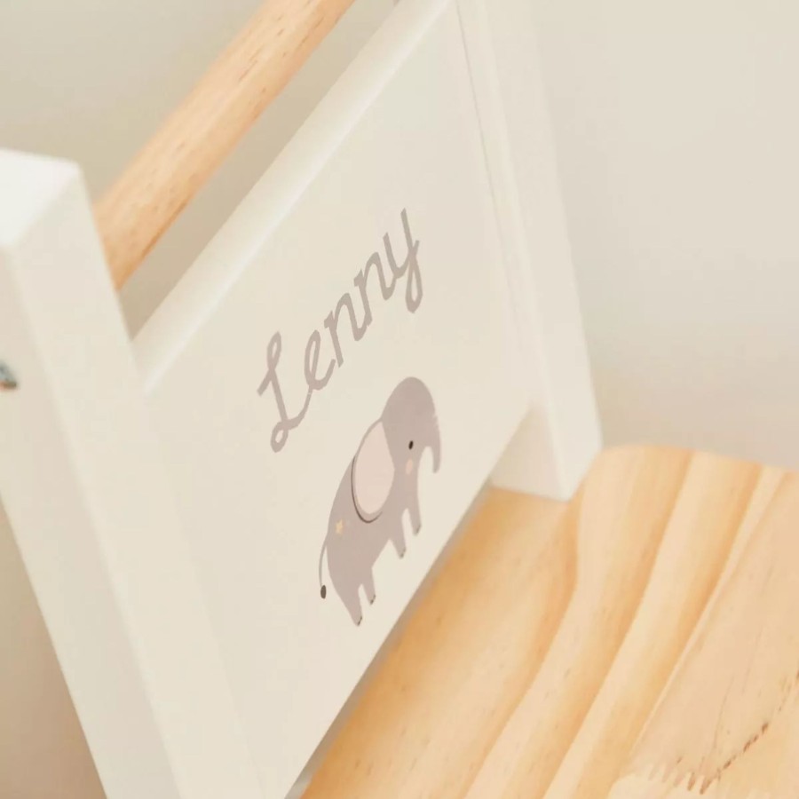 Furniture My 1st Years Tables & Chairs | Personalised Welcome To The World Elephant Wooden Chair