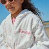 Kids (2-7Yrs) My 1st Years Kids Towels | Personalised Heart Towelling Robe