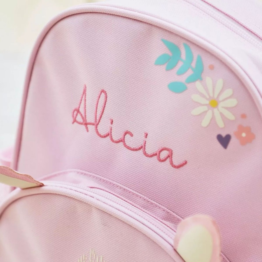 Baby (0-24 Mos) My 1st Years Baby Backpacks | Personalised Pink Bunny Backpack