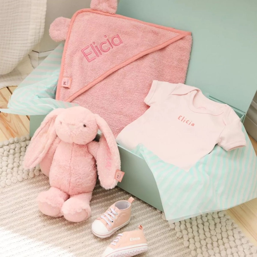 Gifts My 1st Years Clothing Gift Sets | Personalised Pink New Baby Bundle