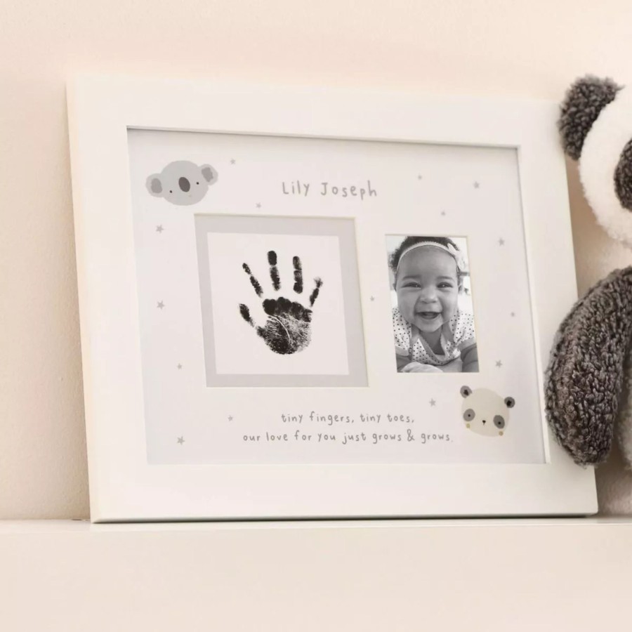 Furniture My 1st Years Photo Frames & Keepsakes | Personalised Panda & Koala Handprint Photo Frame