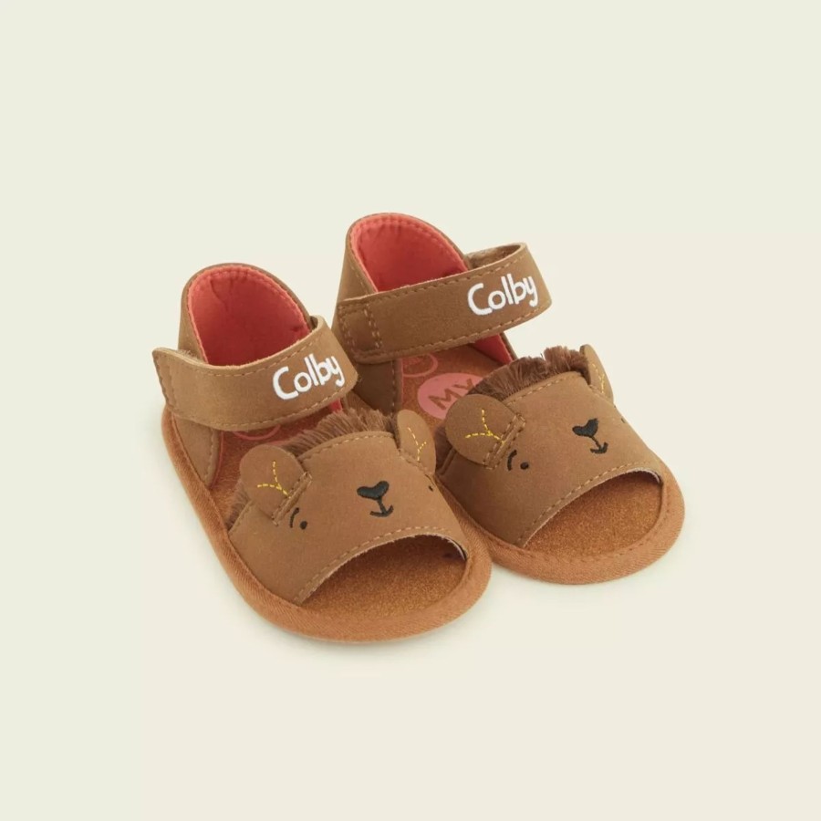 Baby (0-24 Mos) My 1st Years Baby Shoes | Personalised Lion Sandals