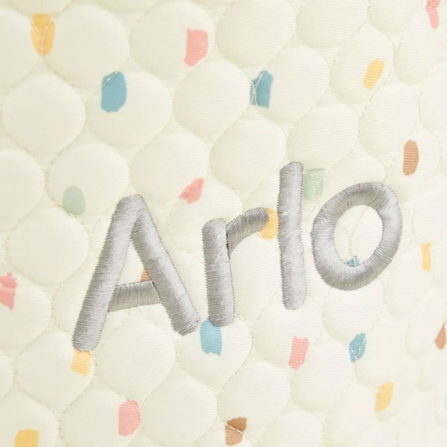 Furniture My 1st Years Room Accessories | Personalised Medium Rainbow Polka Dot Storage Bag