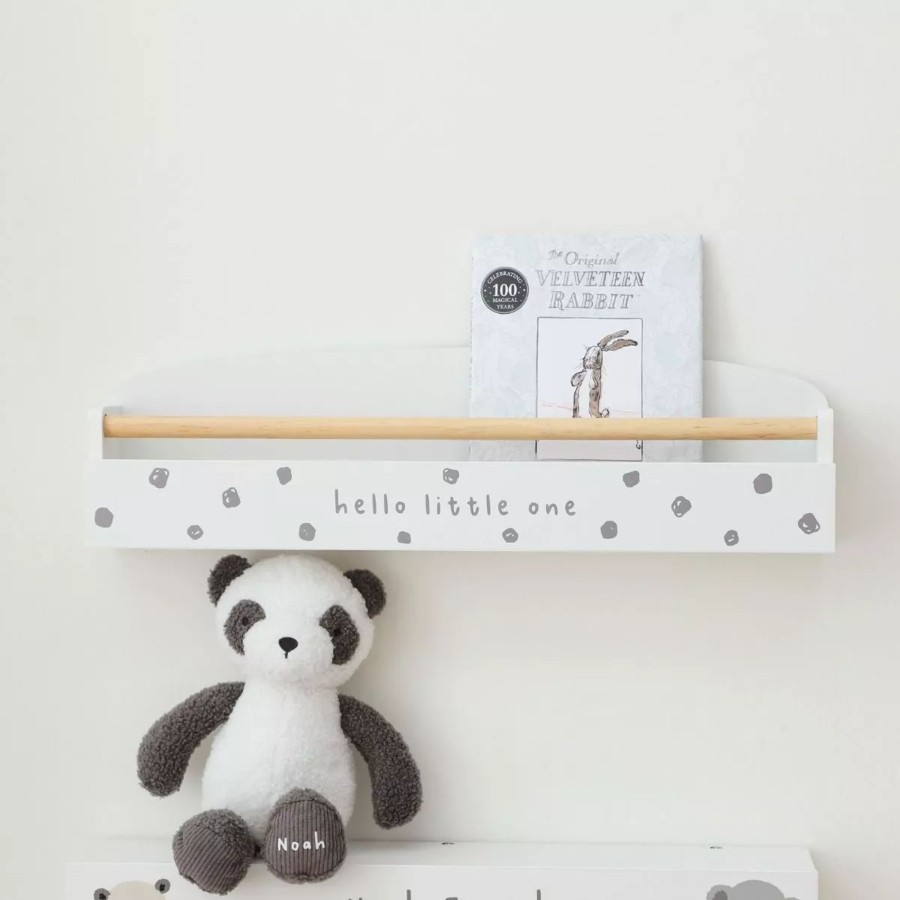 Furniture My 1st Years Room Accessories | Personalised Polka Dot Picture Shelf