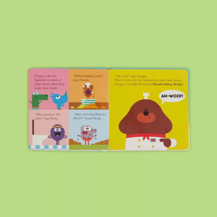 Toys & Books My 1st Years Characters | Hey Duggee The Handwashing Badge Board Book