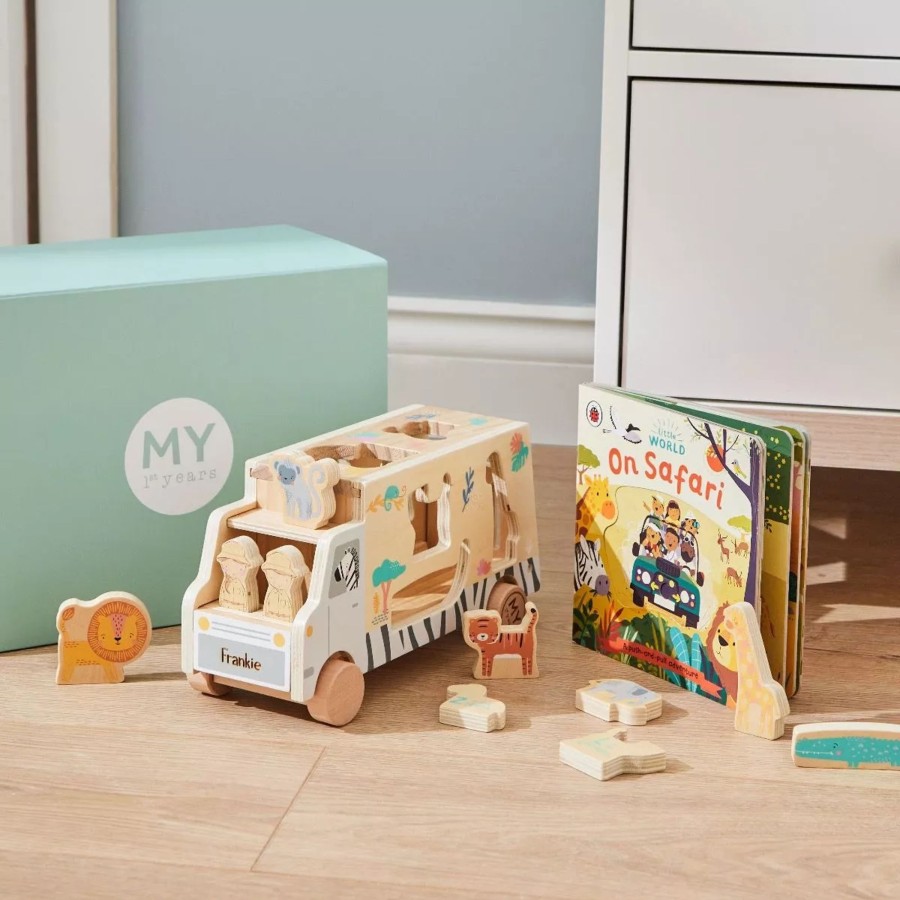 Toys & Books My 1st Years Read & Play | Personalised Safari Read And Play Set