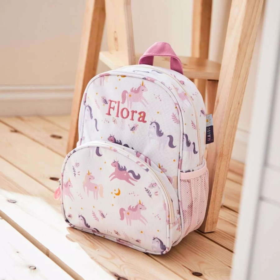 Kids (2-7Yrs) My 1st Years Kids Backpacks | Personalised Unicorn Print Mini Backpack