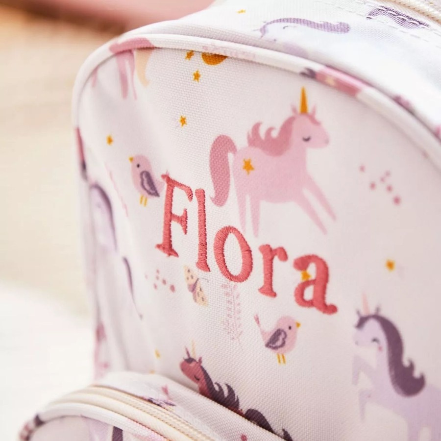 Kids (2-7Yrs) My 1st Years Kids Backpacks | Personalised Unicorn Print Mini Backpack