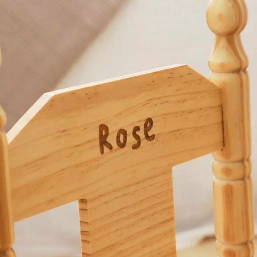 Furniture My 1st Years Tables & Chairs | Personalised Classic Wooden Rocking Chair