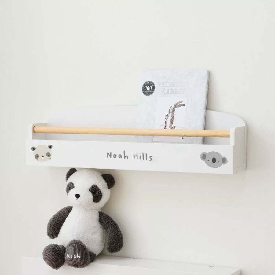 Furniture My 1st Years Room Accessories | Personalised Koala And Panda Picture Shelf