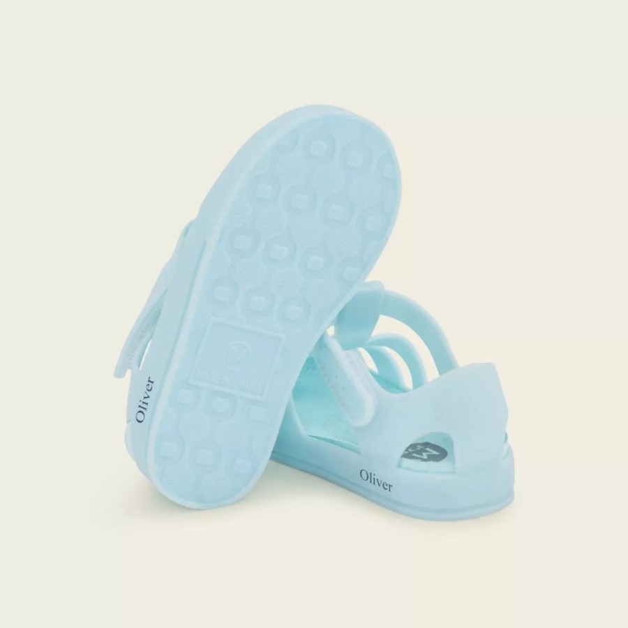 Kids (2-7Yrs) My 1st Years Kids Shoes | Personalised Blue Toddler Jelly Shoes