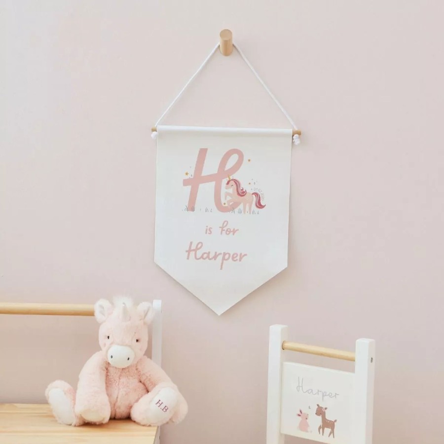 Furniture My 1st Years Wall Art & Prints | Personalised Unicorn Wall Hanging