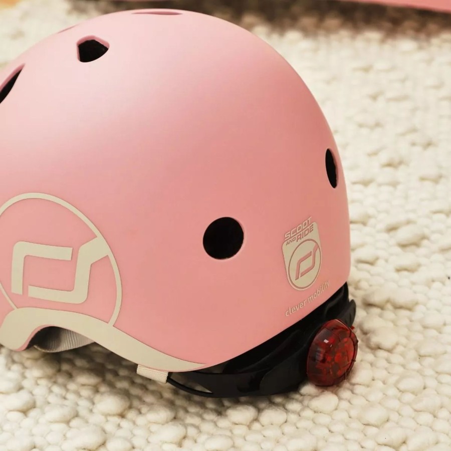 Toys & Books Scoot & Ride Scooters & Bikes | Personalised Scoot And Ride Pink Highway Kick 1 Scooter & Helmet Gift Set