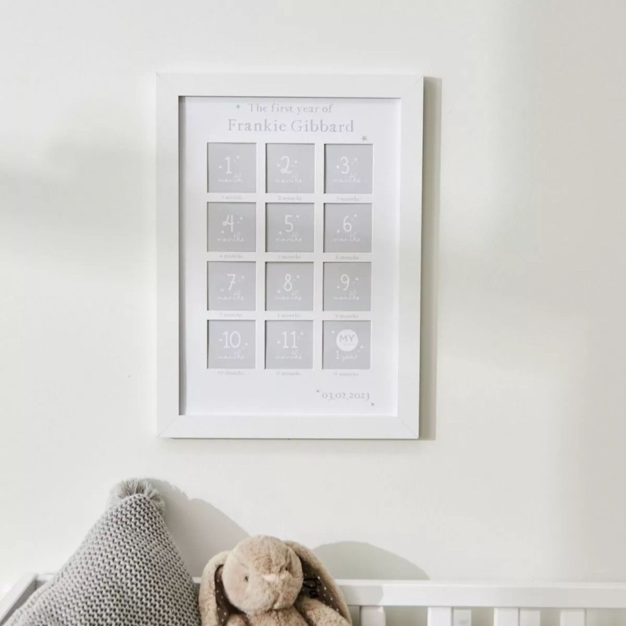 Furniture My 1st Years Wall Art & Prints | Personalised First Year Photo Frame