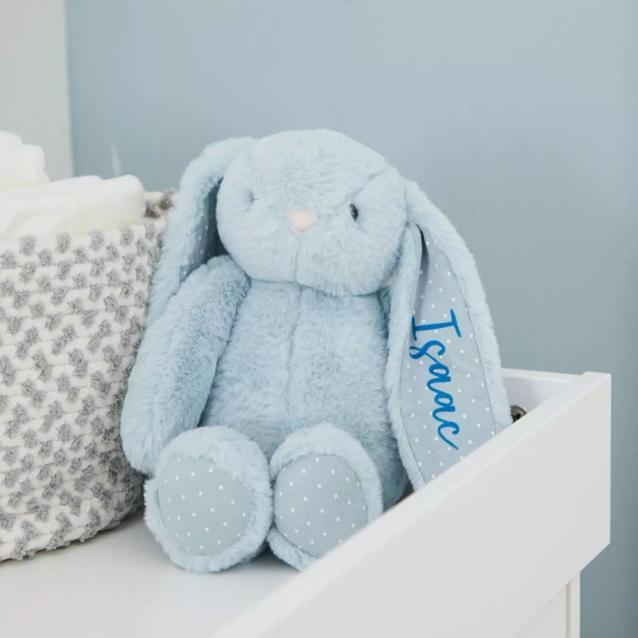 Toys & Books My 1st Years Cuddly Toys | Personalised Blue Bunny Soft Toy