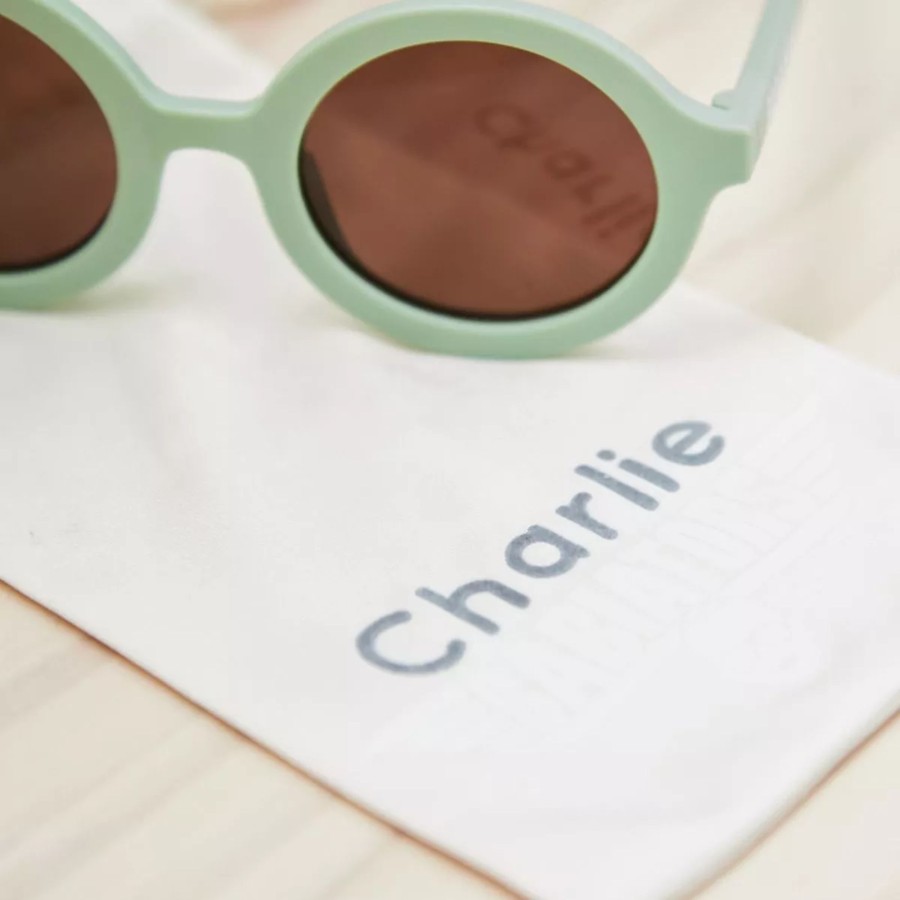 Kids (2-7Yrs) My 1st Years Kids Swim & Beach | Personalised Sage Babiators Sunglasses With Bag