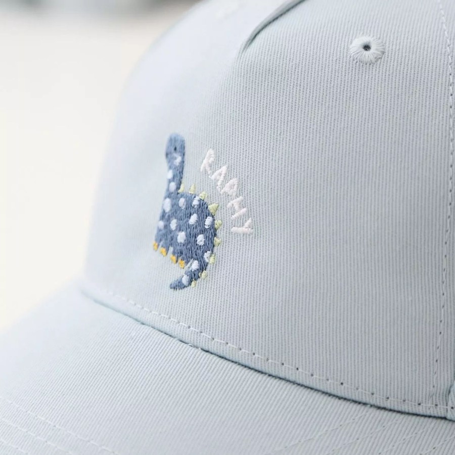 Gifts My 1st Years Gifts For Grown Ups | Personalised Blue Dinosaur Baseball Cap