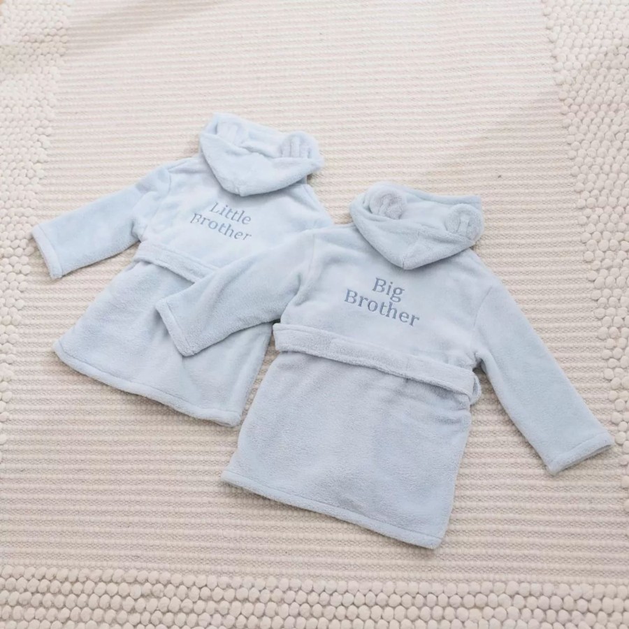 Gifts My 1st Years Family Gift Sets | Matching Blue Sibling Robe Set