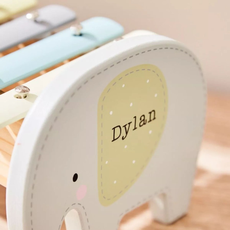 Toys & Books My 1st Years Musical | Personalised Elephant Wooden Xylophone