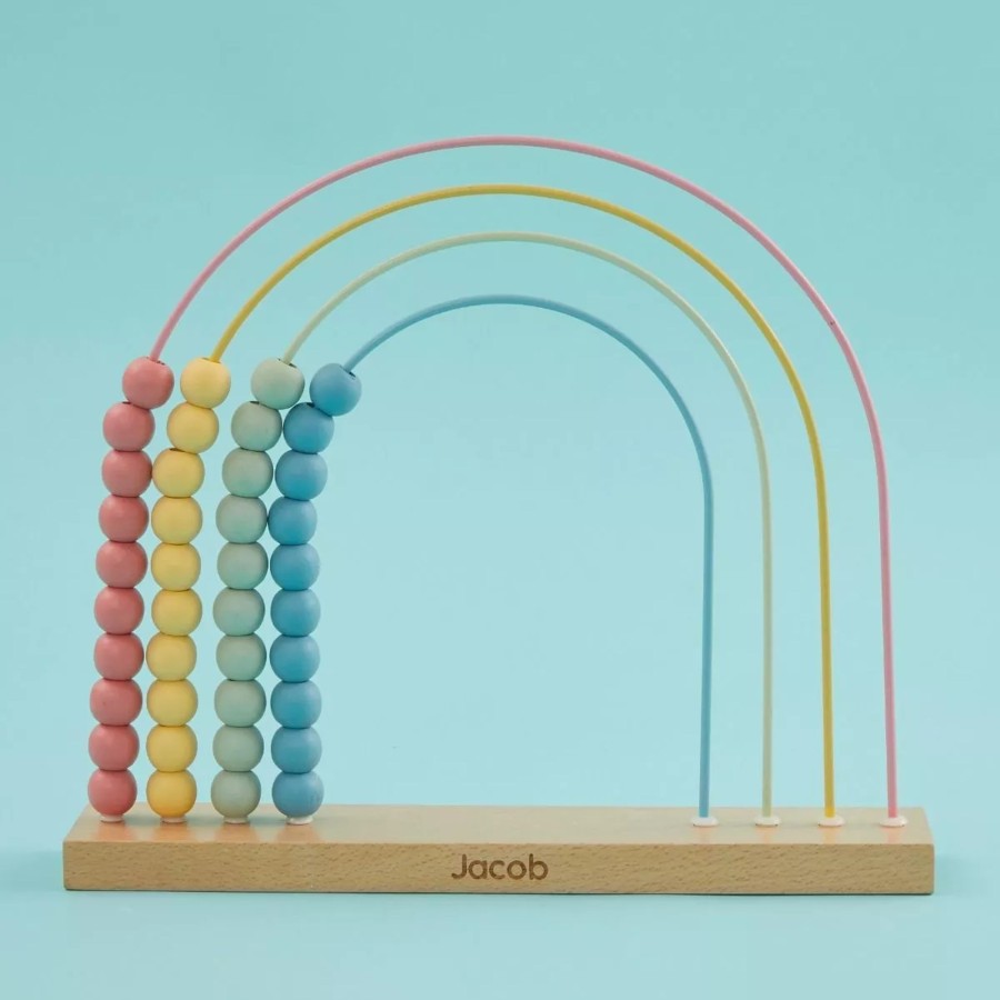 Toys & Books My 1st Years Montessori | Personalised Wooden Abacus Toy