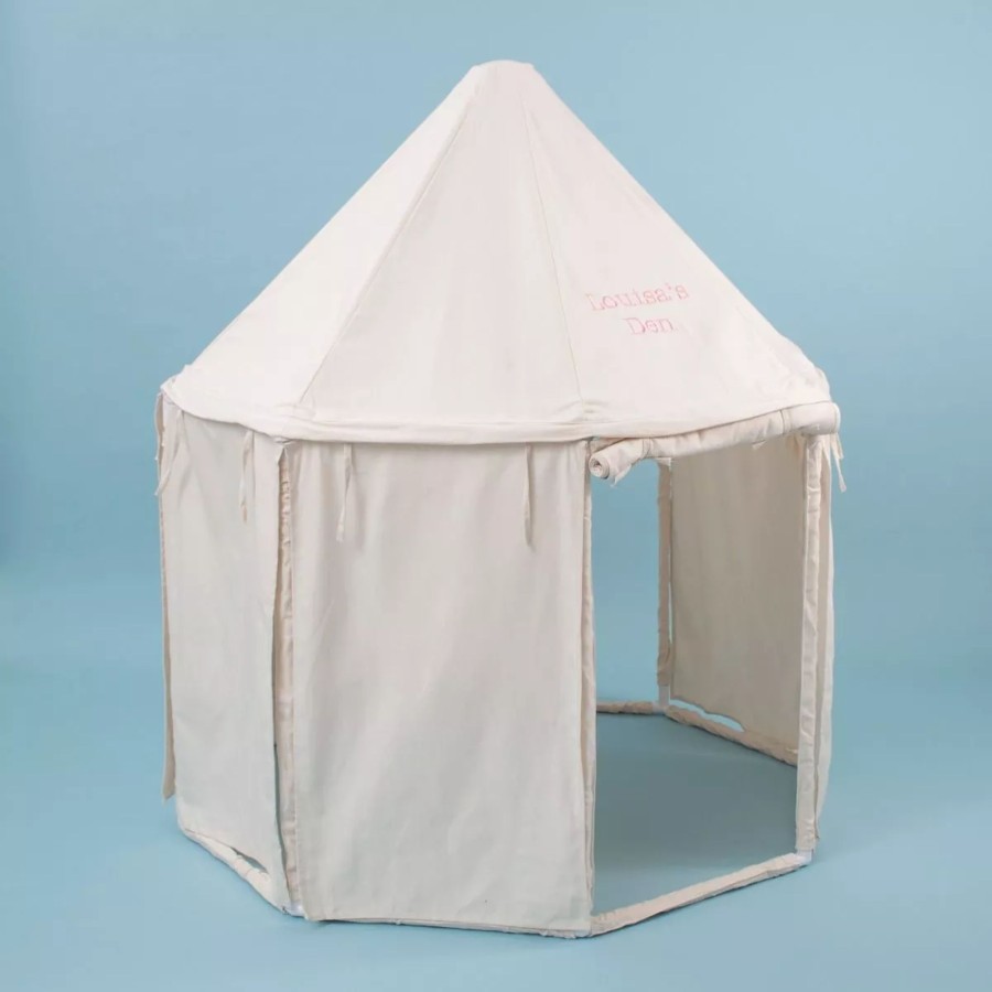 Furniture Kids Concept Room Accessories | Personalised Kids Concept Cream Pavillion Play Tent