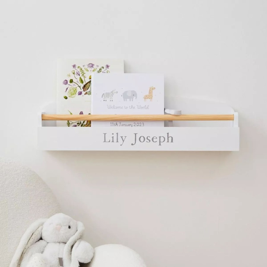 Furniture My 1st Years Room Accessories | Personalised My 1St Years Picture Shelf